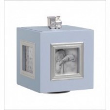 Musical Photo Cube in Blue