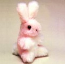 Baby Pink Bunny 6 inch