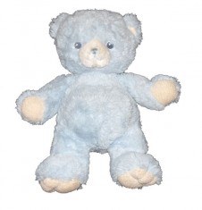 12 inch Plush Soft Blue Bear