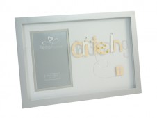 3D Letter Frame Christening by Talking Pictures