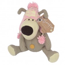 Boofle Extra Special Person Wearing a pink hat