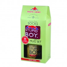 Stupid Boy Mug and Sock Gift Set - Dads Army