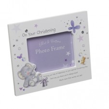 On Your Christening Elliot and Buttons Photo Frame