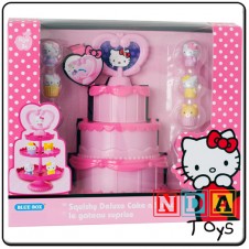 HELLO KITTY SQUISHY DELUXE CAKE N STAND