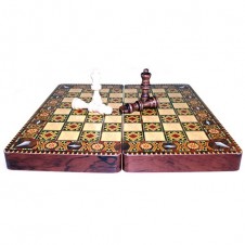 Greek Style Lacquered Chess Set