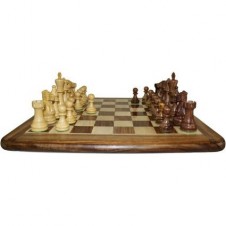 Hand Carved Wooden Chess Set