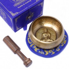 Medicine Buddha Singing Bowl Set - 10cm