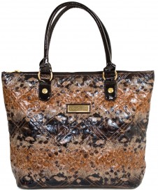 Millie designer fashion handbag Tan