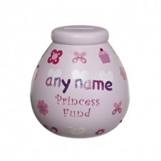 Personalised Money Pot ANY NAME Princess Fund