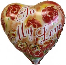 To My Love Foil Balloon