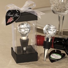 Vineyard Collection Crystal Ball Design Wine Stoppers